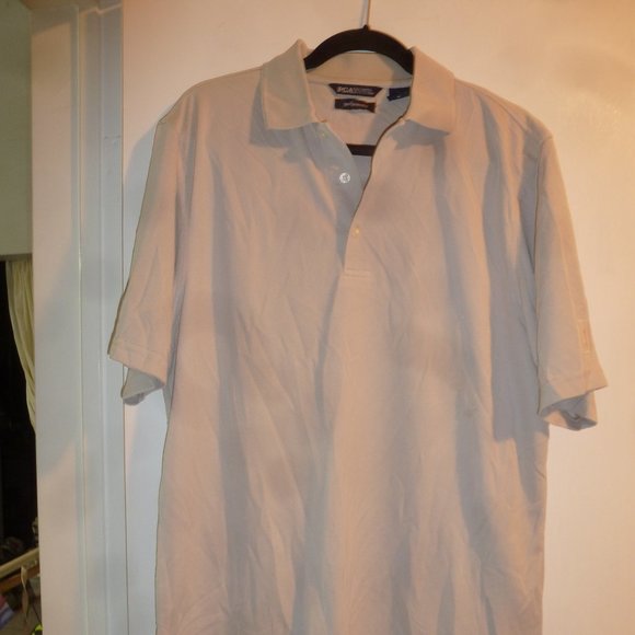PGATour Men's Medium Short Sleeve 3 Button Performance Polo Shirt -NWOT - Picture 3 of 11
